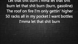 Meek Mill  Burn Ft  Big Sean Lyric Video HD