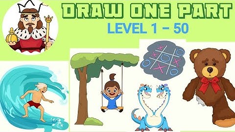 DOP: Draw One Part Level 1-50 | Walkthrough
