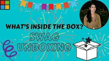 Unboxing Microsoft SWAG BOX | Microsoft Learn Student Ambassadors | MLSA