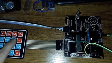 MCP23018 Keypad demonstration