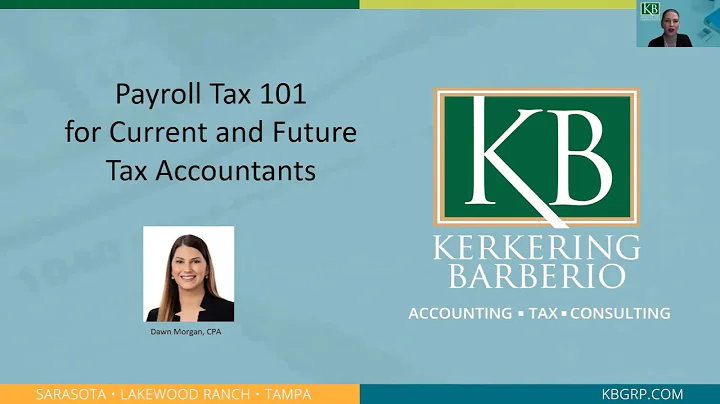 Payroll Tax 101 with Dawn Morgan