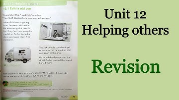 Oxford World Watch SST Grade 2 Unit 12 # Helping others (Revisions)