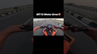 MT15 METER ERROR 😂 KTM DUKE 390🚀🔥 #ktm #viral #viralvideo #viralreels #viralshorts #viralsong #viral