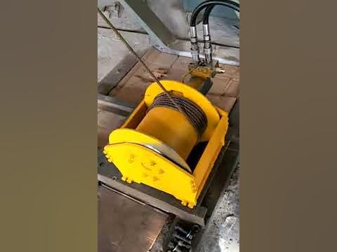 Hydraulic Winch - YouTube