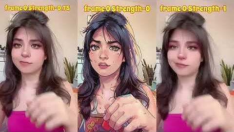 Deforum / Hybrid Video Animation Comparison.