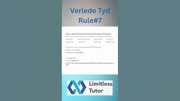 Verlede Tyd/Past Tense #7  #afrikaans #education #pasttense #caps #foryou #ieb #cambridge  #learning