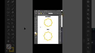 Difference between beginner and pro graphic designer #adobeillustrator #graphicdesign