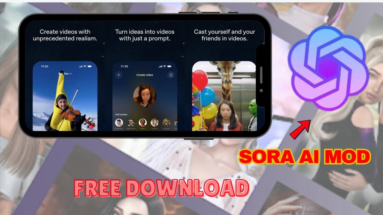 Get Sora AI MOD - Free Download for IOS APK Phone (NEW)