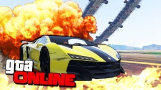 УЙТИ ОТ АДСКОГО ПОЕЗДА НА ГОЛЬФ МАШИНАХ В GTA 5 ONLINE! ( ГОНКИ + УГАР )