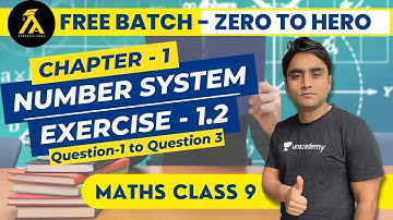 Rd Sharma class 9 Number System | chapter -1 | Ex -1.2 Solution | CBSE 2023