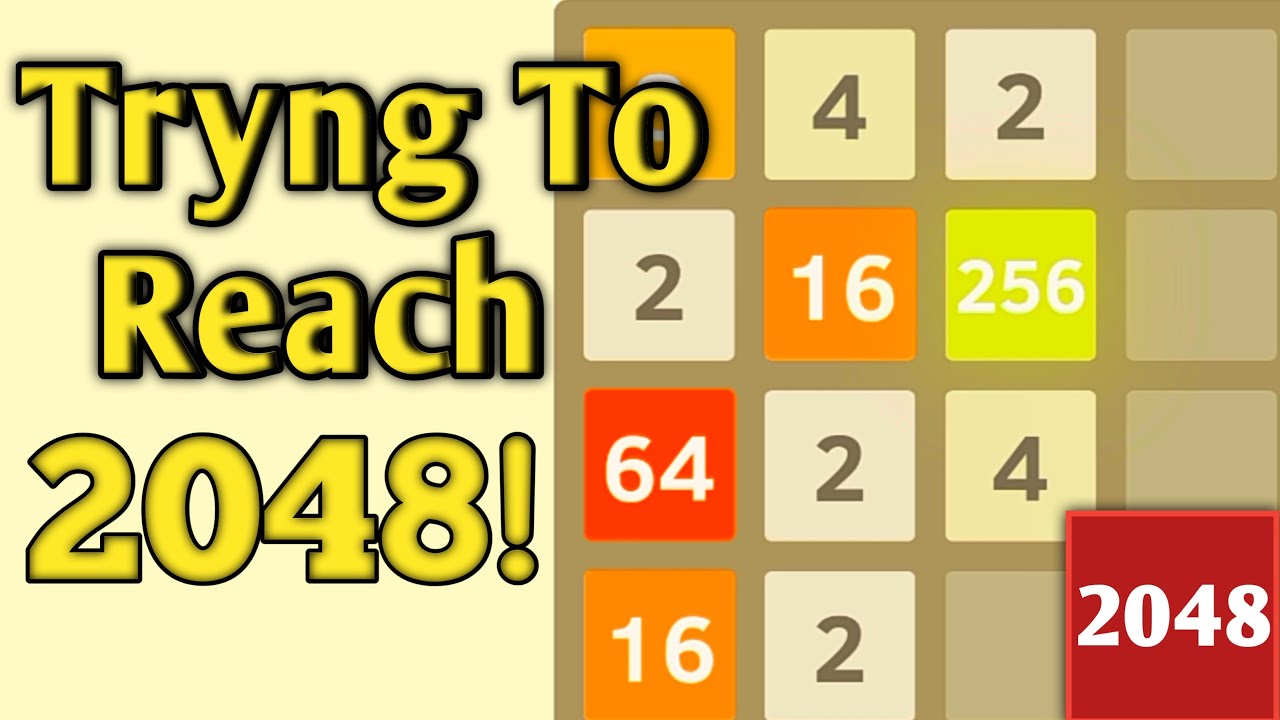 Trying To Reach 2048 | 2048 Puzzle Game Challenge | Can I Make 2048 Tile?