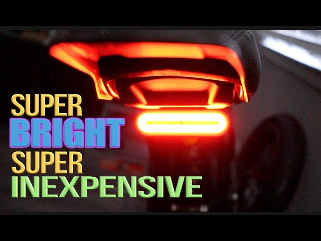 THE BEST TAIL LIGHT AND INTELLIGENT BRAKING FOR YOUR EBIKE THAT