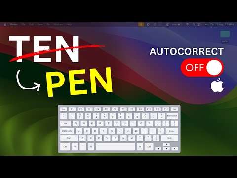 Turn OFF MacBook Autocorrect - How to Disable Autocorrect on macOS? MacBook Air, Pro