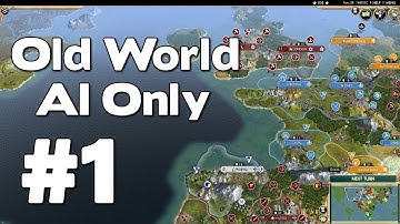 Most Balanced Start Yet - Civ 5 Old World AI Only Battle #1