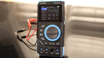 FNIRSI DST-201 3IN1 Digital Multimeter 19999 Counts TRMS, 1MHz Bandwidth Handheld Oscilloscope