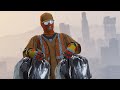 Wiping Trash Bags Off The Streets Of GTA Online (PS5)