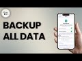How to Backup all Data on iPhone