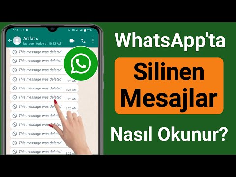 WhatsApp'ta Silinen Mesaj Nasıl Okunur (2023) |  Yeni Güncelleme |