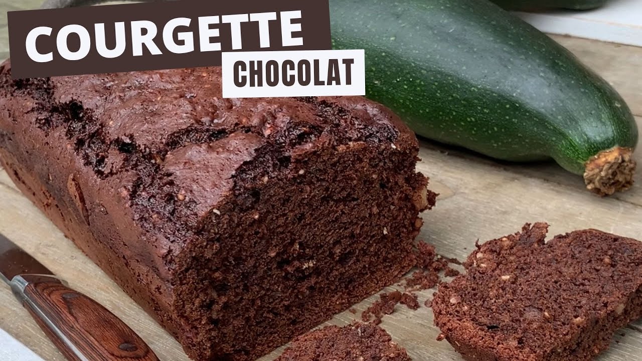 Recette gâteau au chocolat et courgette?  Bluffant !