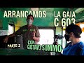 VISITA al DEPOSITO de HAEDO FERROCARRIL SARMIENTO-ENCENDIDO LOCOMOTORA GAIA C 603 con GUSTAVO SUMMO