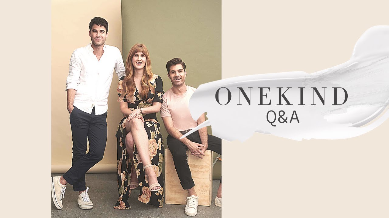 Darren Criss, Matthew & Madison Ruggieri - Onekind Q&A (10-01-19) - YouTube