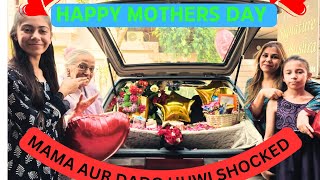Happy mothers day ❤️ Mama jaan or Dado huwi Shocked 🥰 #youtube #vlog #eshi #mishi
