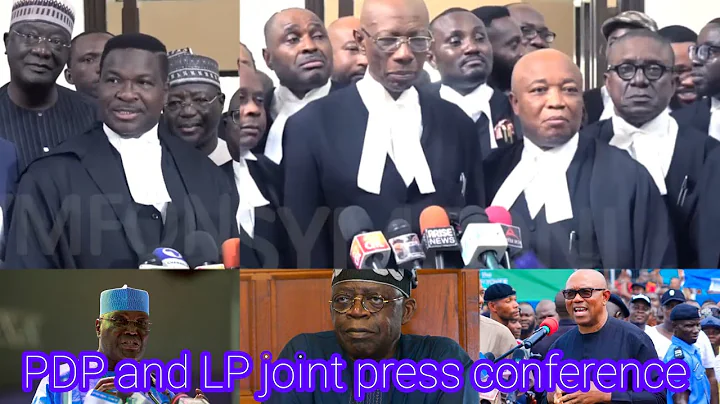 😱 watch PETER OBI an Atiku Joint press Conference On the presidential petition tribunal