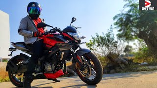Pulsar 200NS BS6 Fi Top Speed First Ride Review India #Bikes@Dinos