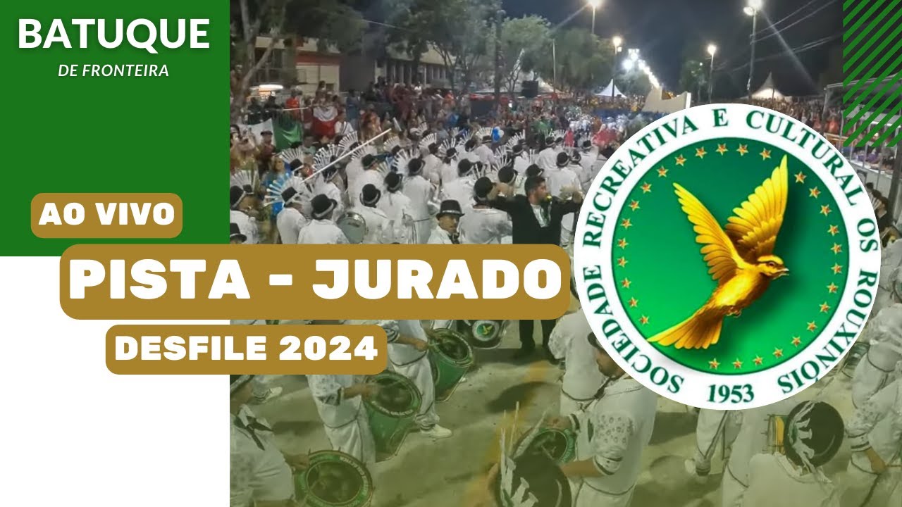 Os Rouxinóis 2024 | PISTA - JURADOS - DESFILE | Samba ao vivo - #desfile24