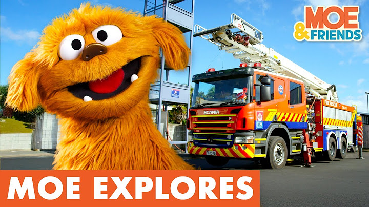 Moe Explores a Fire Station 🚒🔥| Learning Fire Safety with Firefighters