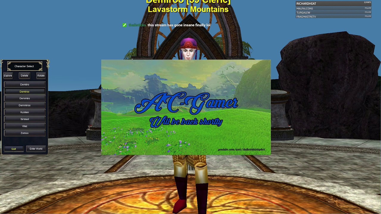 Everquest old school Part 24 Najena Group Najena Wood Elf