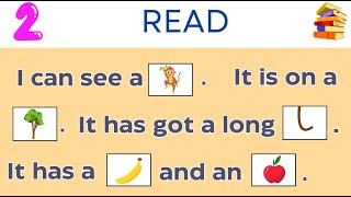 Reading for kids | Rebus Reading | Practice