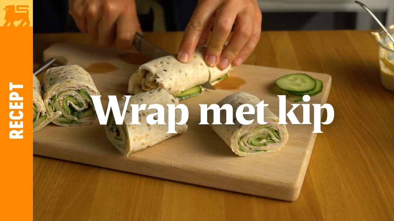 Nieuw Wrap met kip - YouTube VW-39