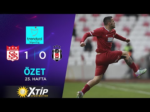 Merkur-Sports | E. Y. Sivasspor (1-0) Beşiktaş - Highlights/Özet | Trendyol Süper Lig - 2023/24