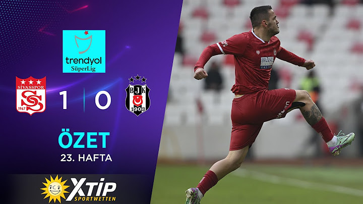 MERKUR BETS | E. Y. Sivasspor (1-0) Beşiktaş - Highlights/Özet | Trendyol Süper Lig - 2023/24