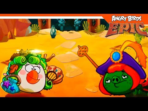 Видео: 🐦 ТОП КЛАСС ДРУИД 🐷🌵 Angry Birds Epic (Злые Птицы) Прохождение