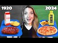 Eating 100 Years Of Fast Food!!