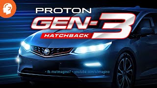 Proton Gen-3 Hatchback Concept