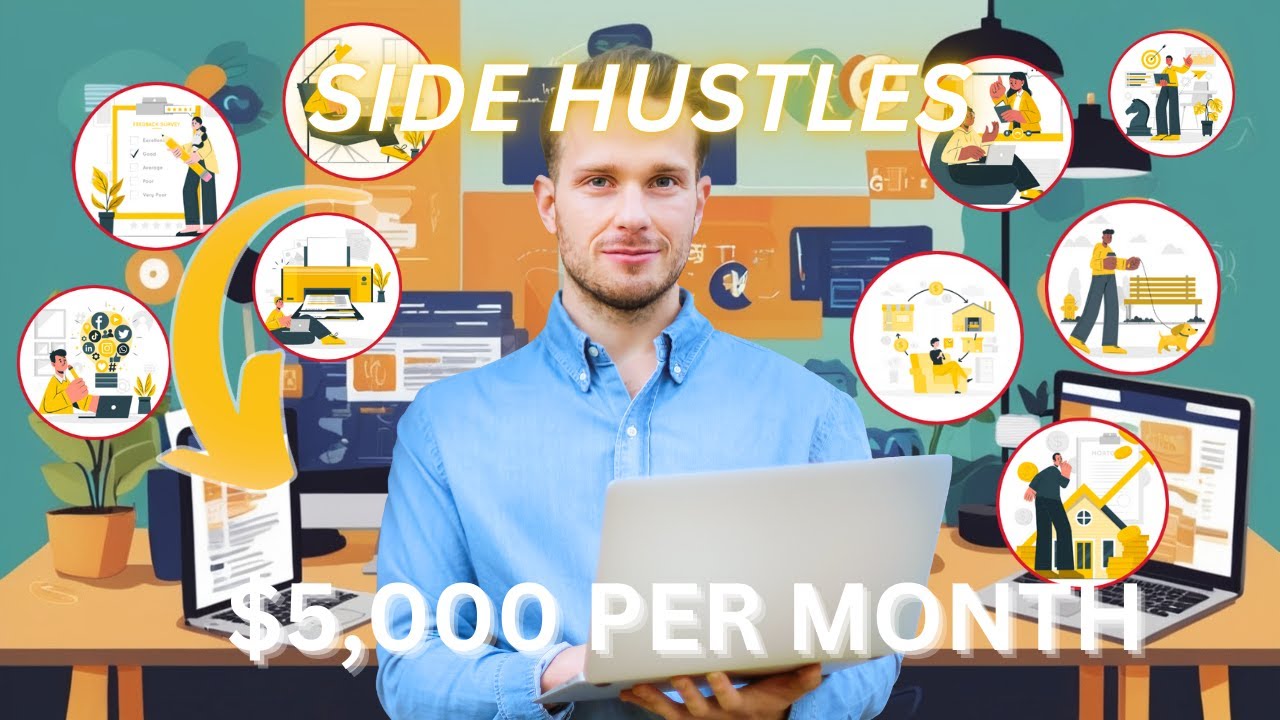 Top 9 Beginner Side Hustles for 2024!