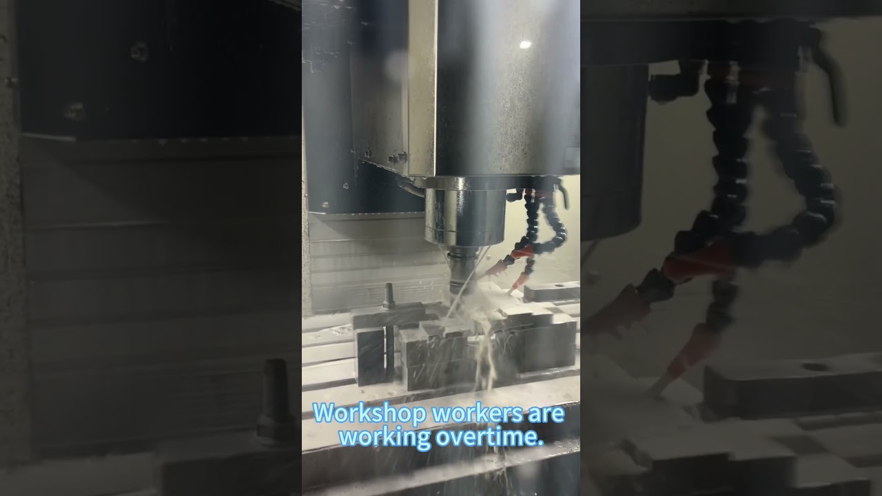 Workshop workers are working overtime.