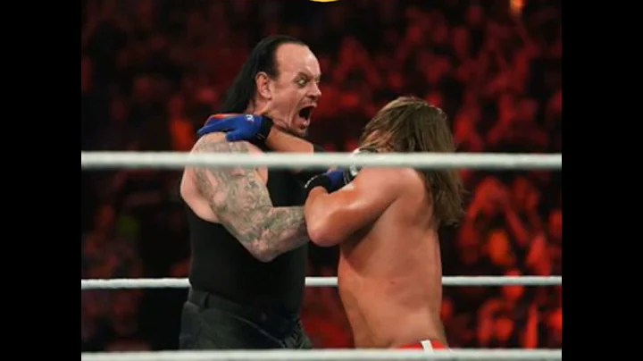 Why did Undertaker showed up in Elimination chamber 2020 between A J Styles and Aliaster Black