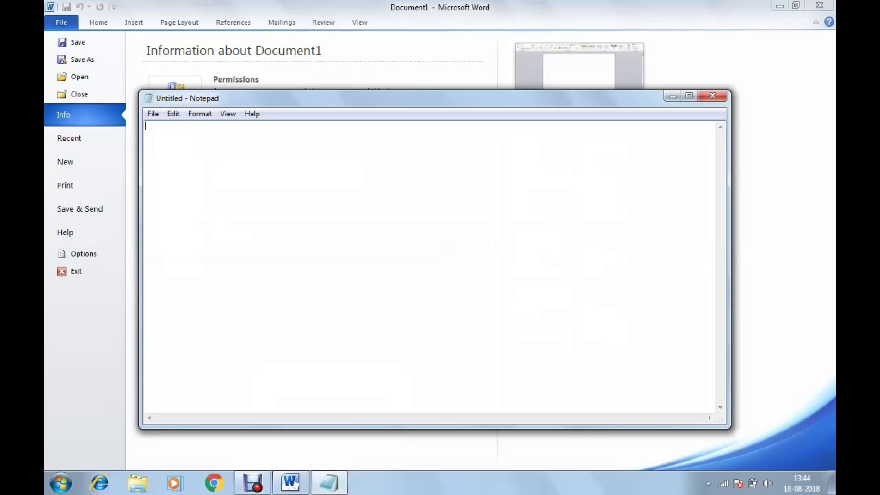 a tutorial to MS office 2010