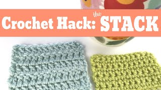 How to Crochet a Straight Edge | The Double Crochet Stack and Other Tips for a Straighter Edge(2020)