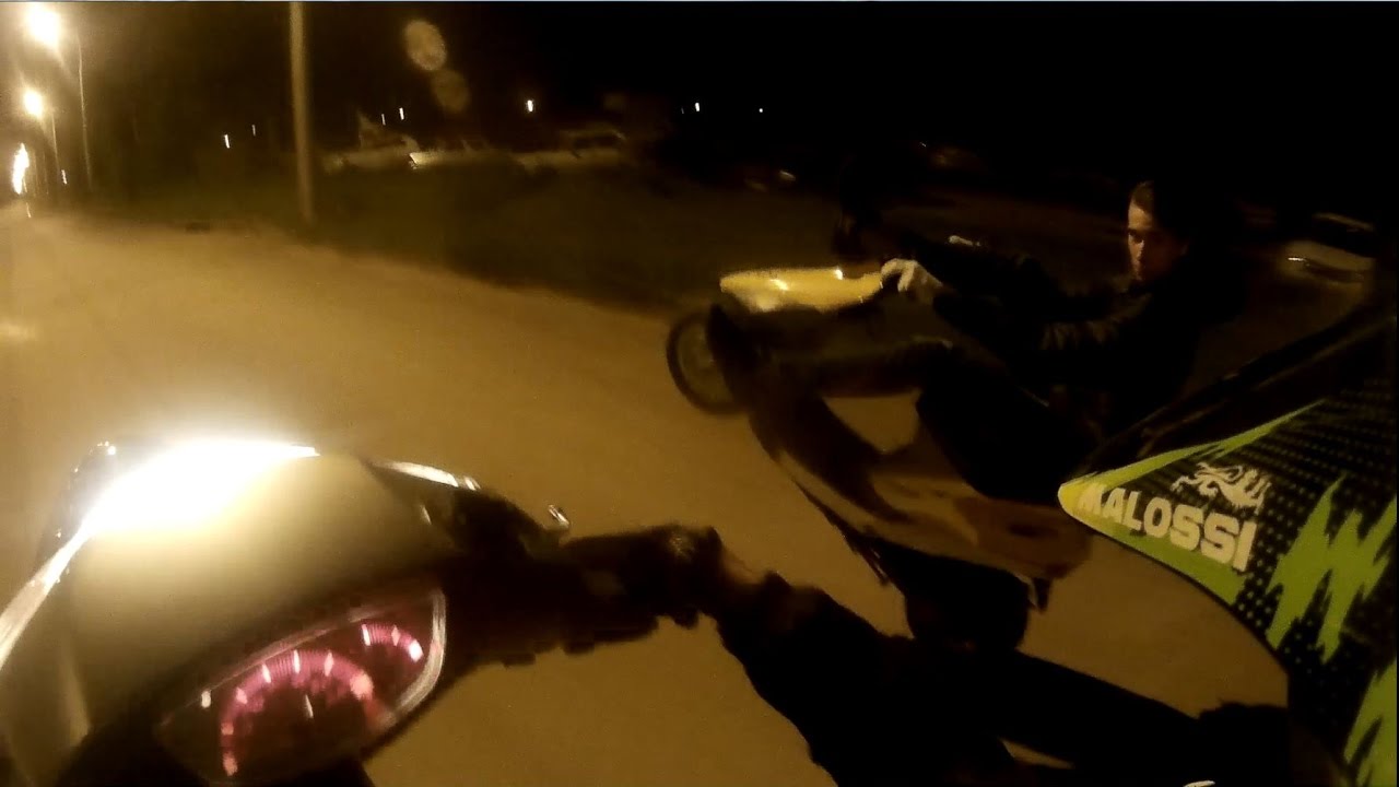 Honda dio stunt