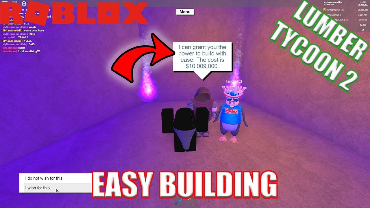 How To Get Easy Building Secret Roblox Lumber Tycoon 2 Download