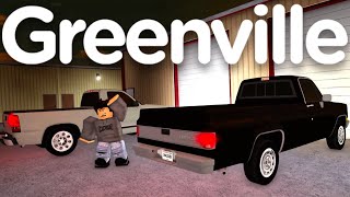 Putting my trucks in STORAGE for the winter... (Roblox Greenville Roleplay)