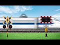 【踏切アニメ】ふみきりカンカンの日常410♪Railroad crossing daily life 410 ♫