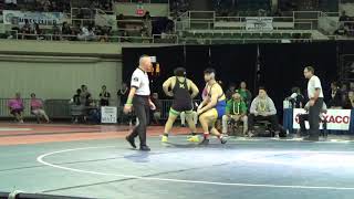 (1 of 2) Boys 220: Harry Lloyd (Kaimuki) def. John Egami (Punahou), 10-6