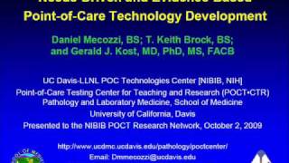 Needs-Driven and Evidence-Based Point-of-Care Technology Development