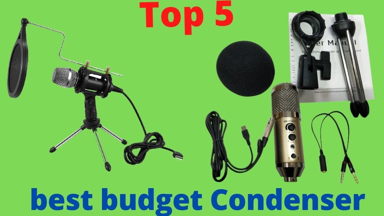 Top 5 best budget Condenser Microphone under 25 YouTube